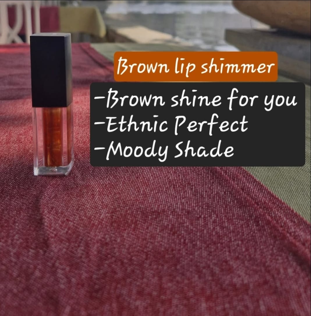 Brown Shimmer Lip Gloss