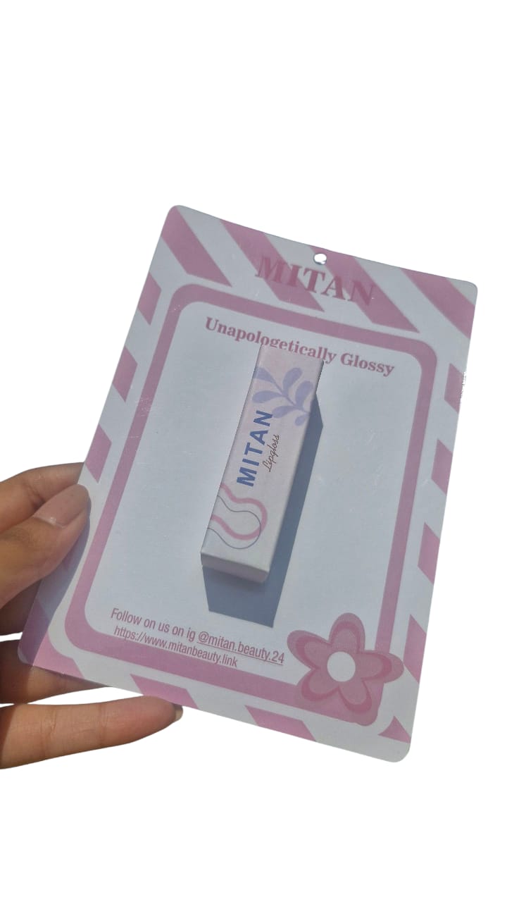 Silver Shimmer Lip Gloss