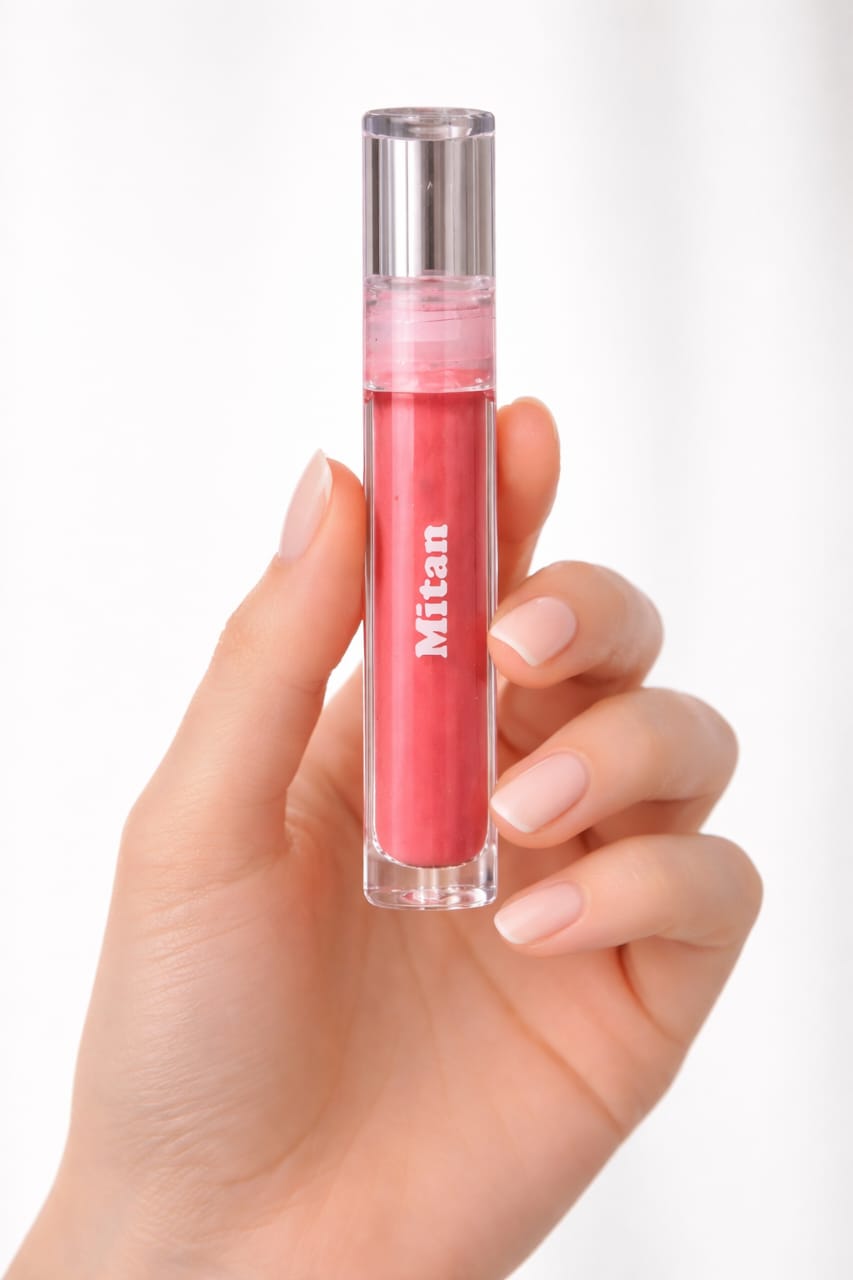 Blossom Pink Shade Lip Gloss