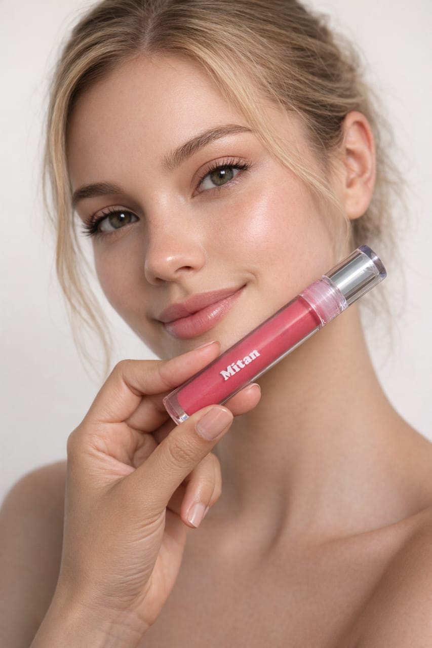 Blossom Pink Shade Lip Gloss